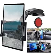 Amazon | タブレットホルダー 車載 吸盤式 [2025新登場] スマホ